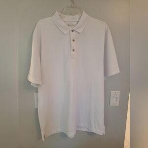 Cubavera White Polo Shirt XL